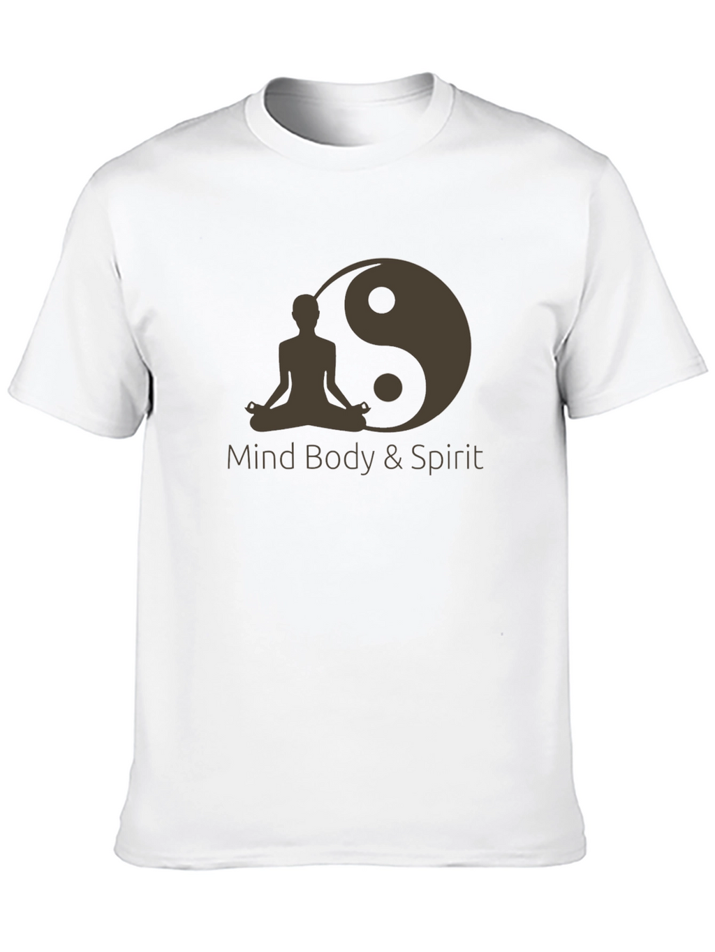 Mind Body Spirit Yin Yang Graphic Tee