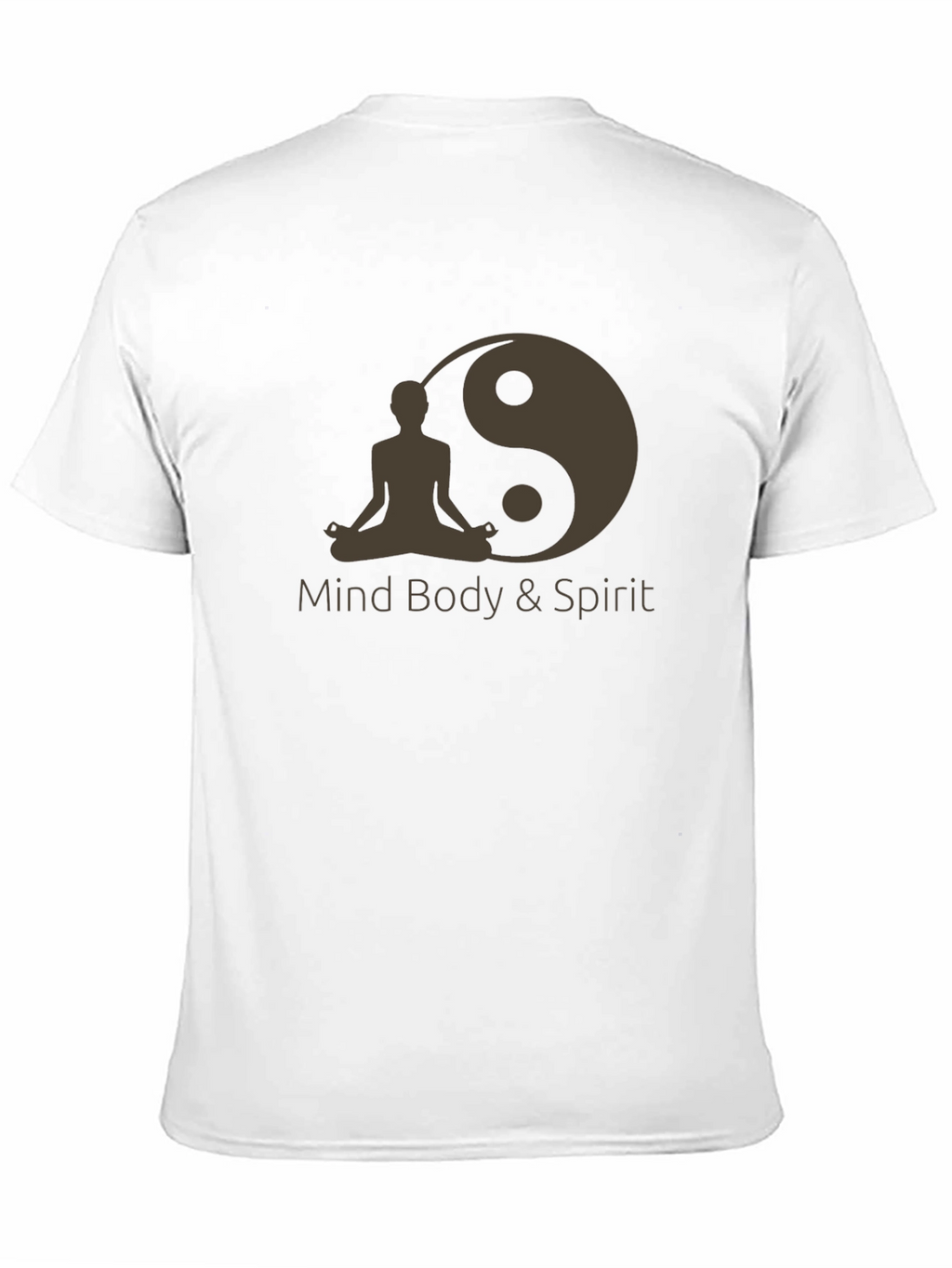Mind Body Spirit Yin Yang Graphic Tee