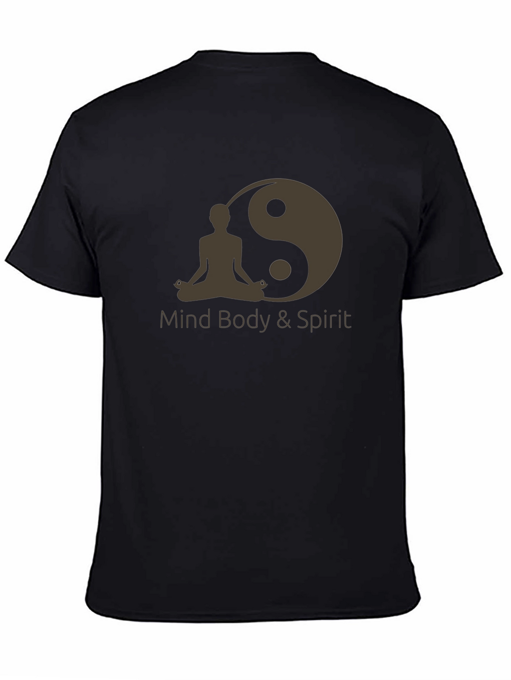 Mind Body Spirit Yin Yang Graphic Tee