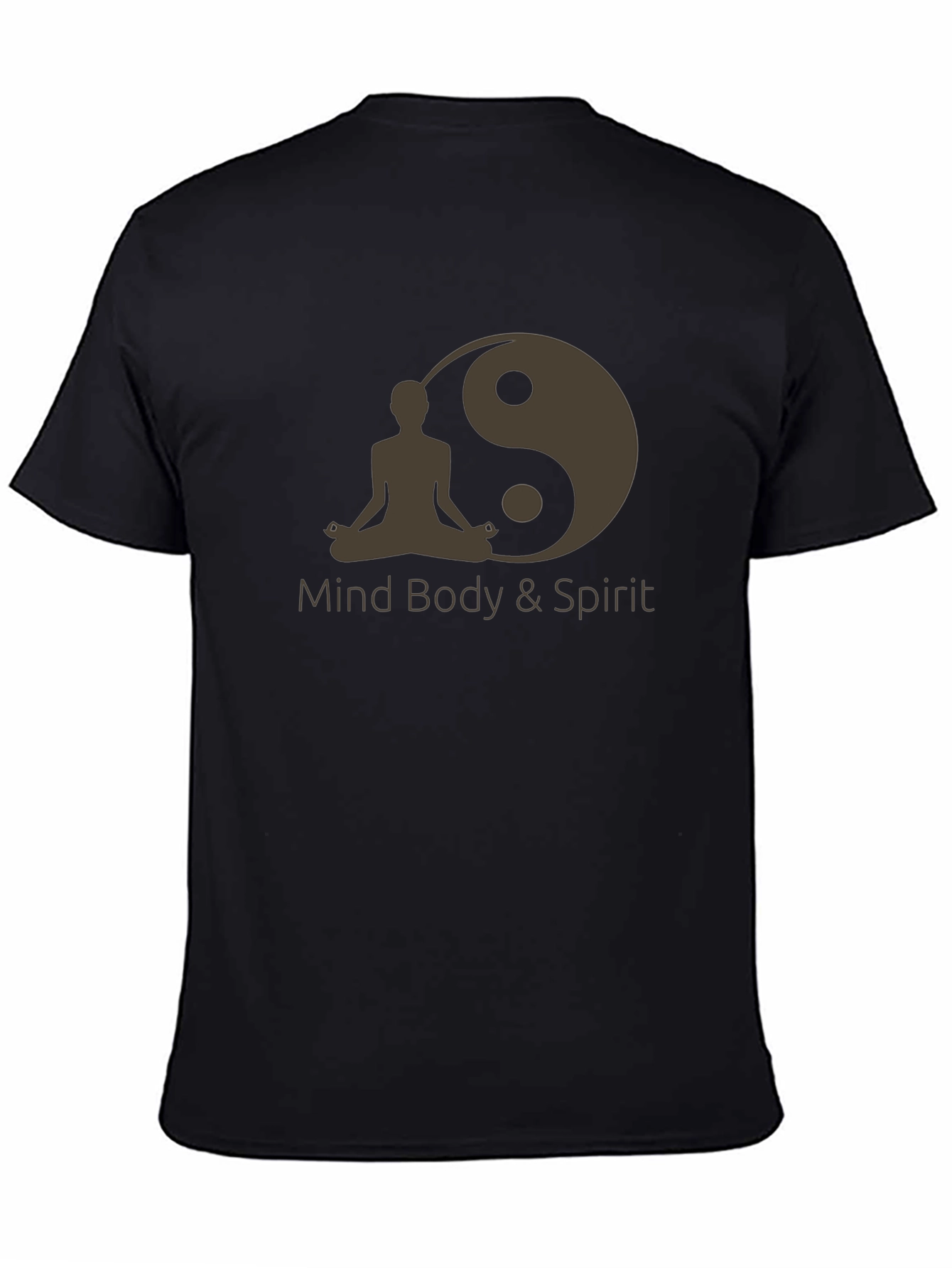 Mind Body Spirit Yin Yang Graphic Tee