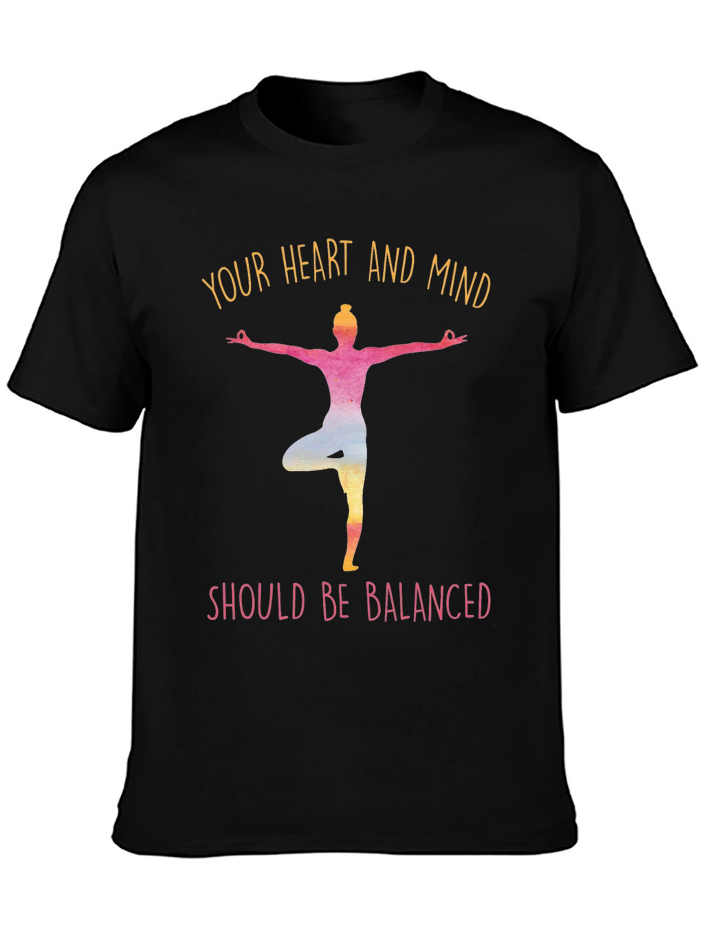 Balanced Heart and Mind Yoga T-Shirt