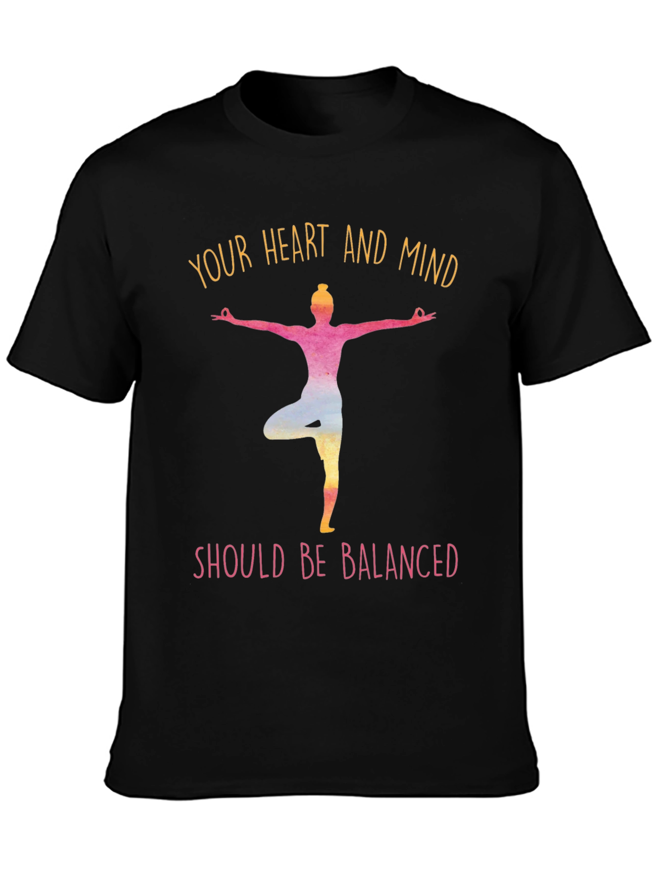 Balanced Heart and Mind Yoga T-Shirt