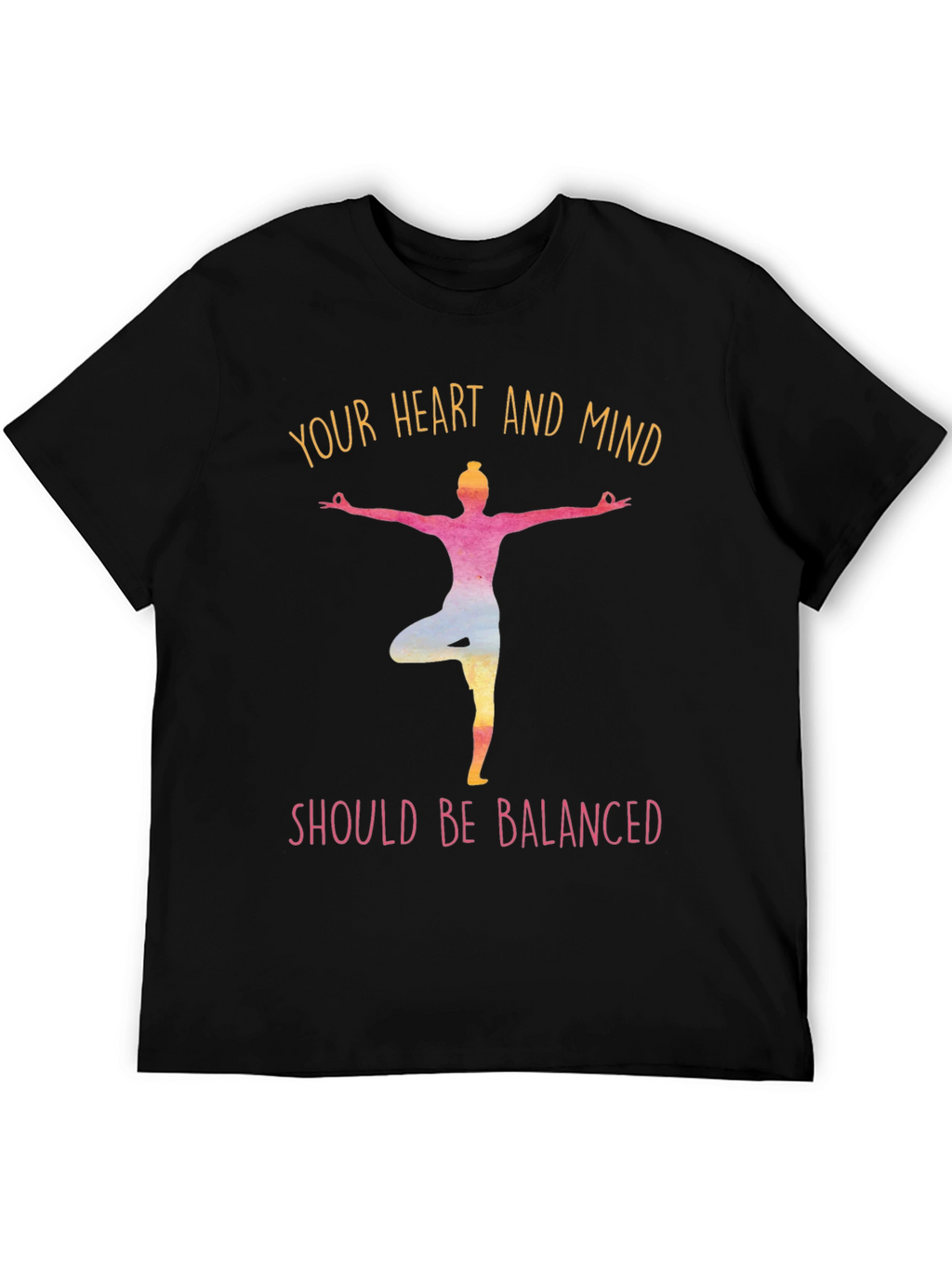 Balanced Heart and Mind Yoga T-Shirt