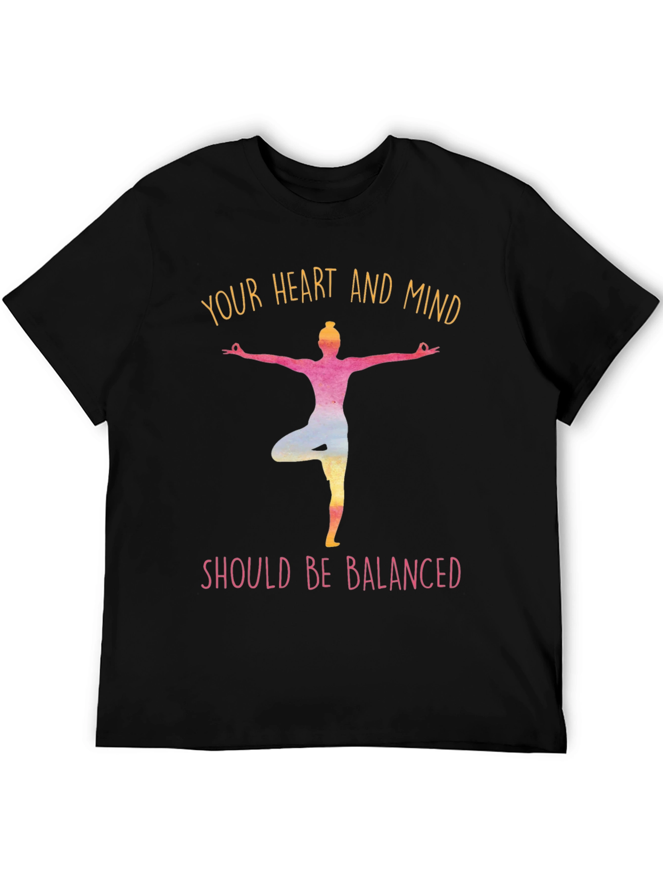 Balanced Heart and Mind Yoga T-Shirt