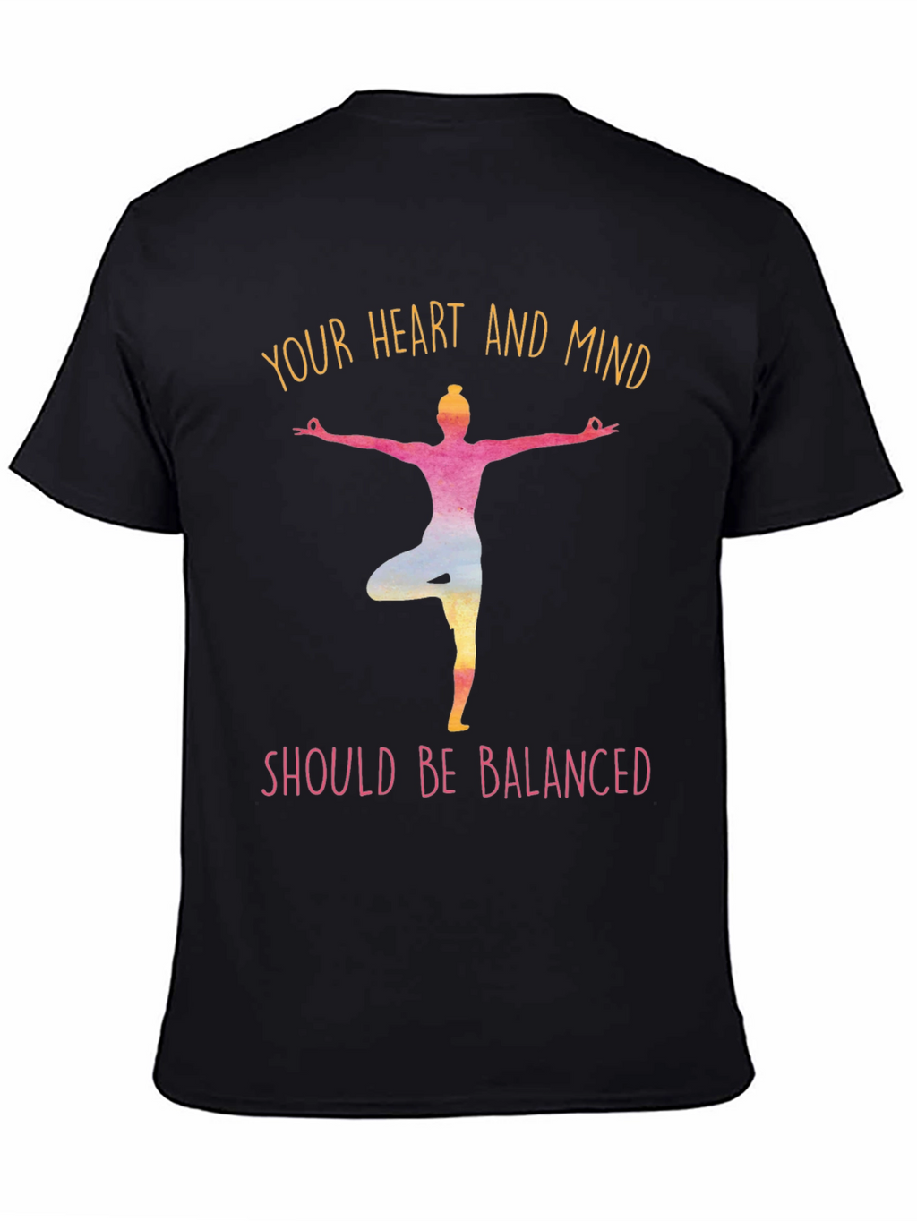 Balanced Heart and Mind Yoga T-Shirt