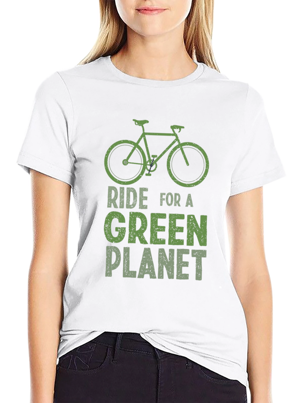 Ride for a Green Planet Graphic Tee