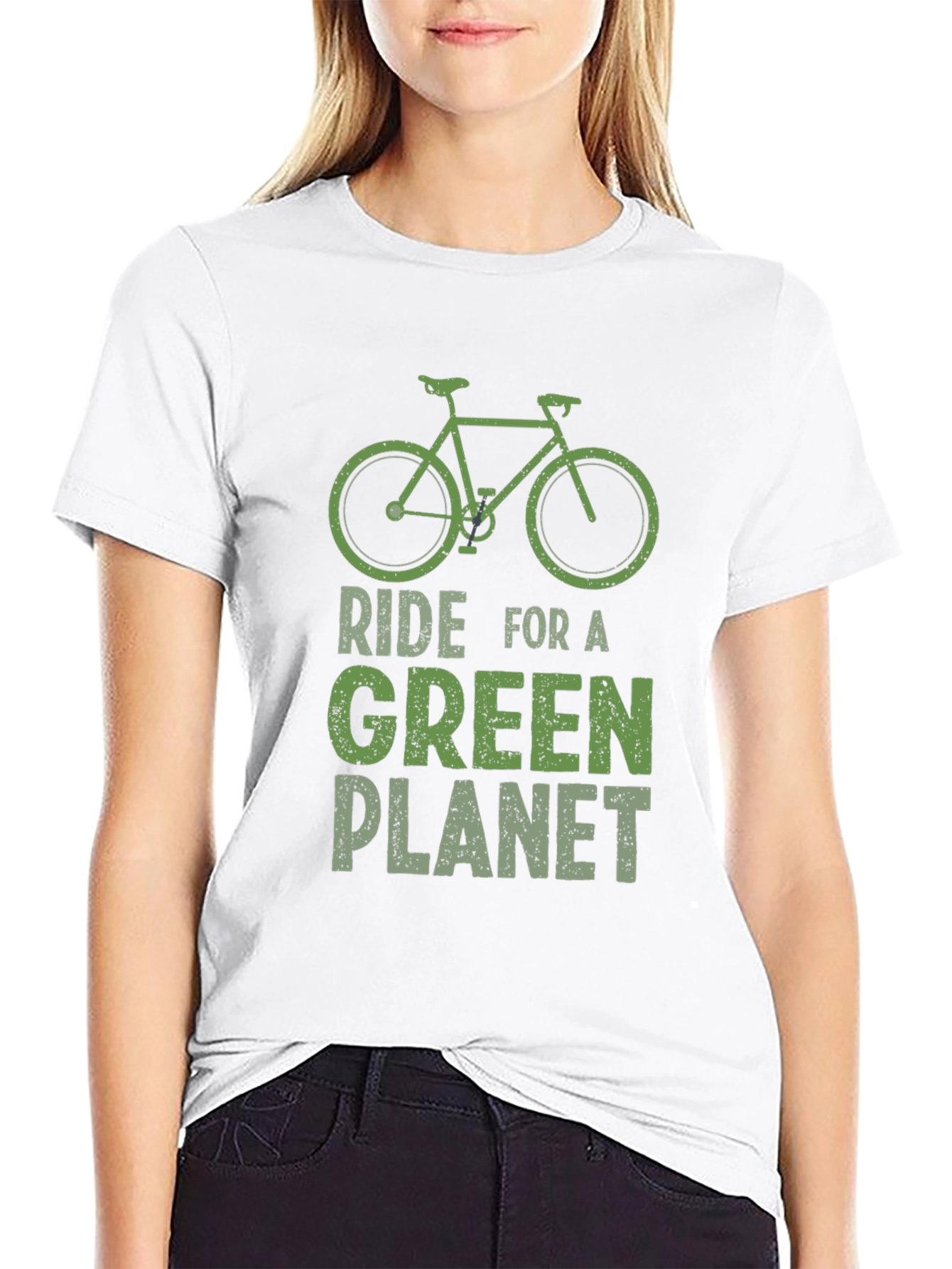 Ride for a Green Planet Graphic Tee