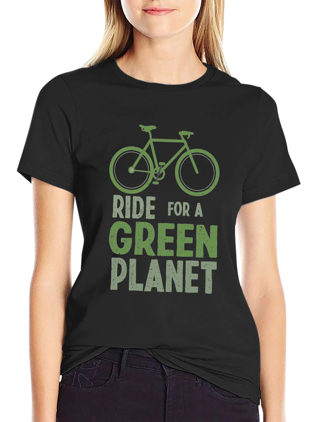 Ride for a Green Planet Graphic Tee
