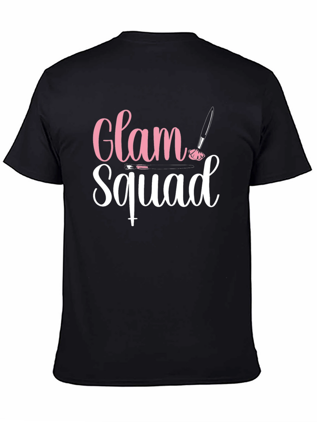 Glam Squad Graphic T-Shirt - Makeup Artist Tee