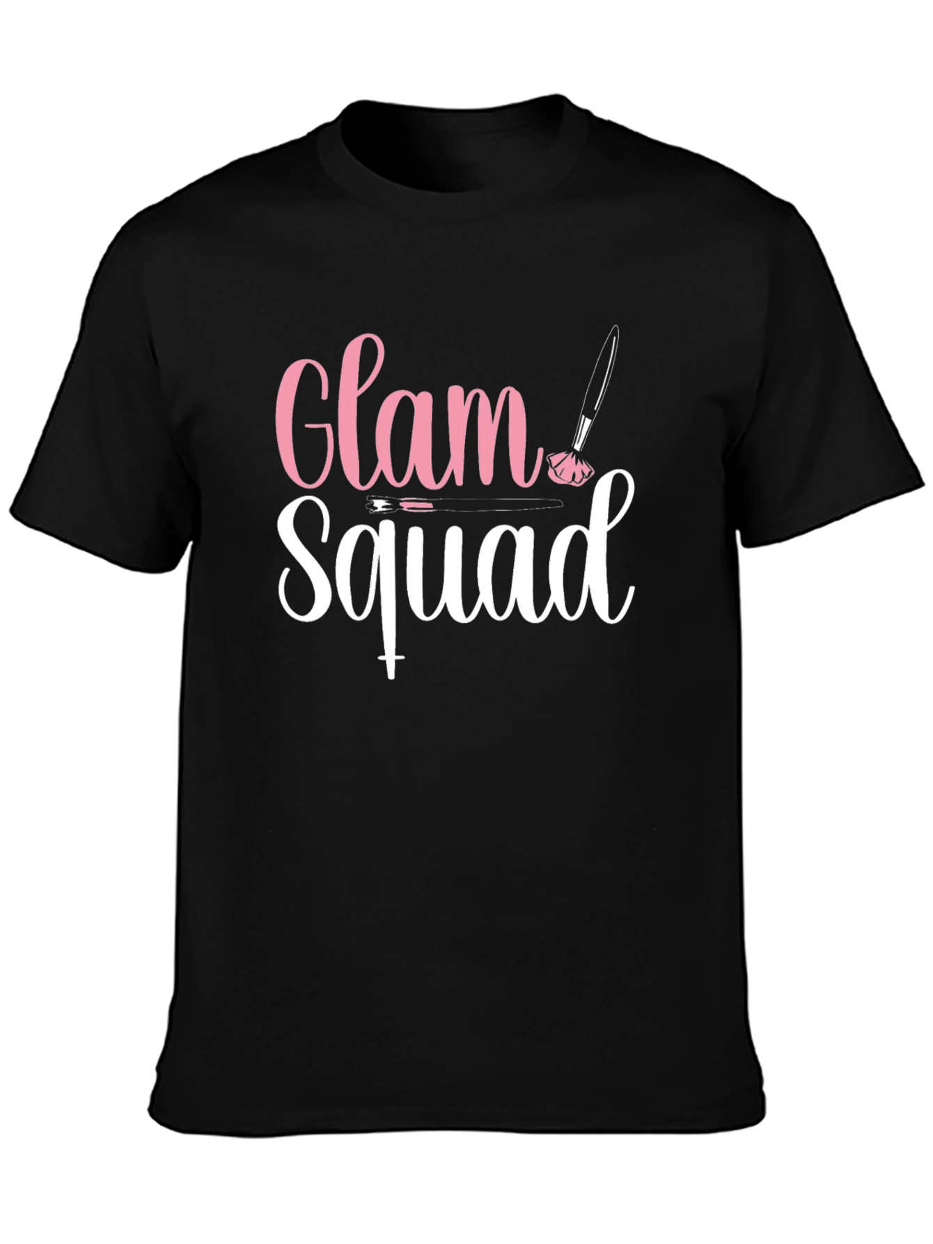 Glam Squad Graphic T-Shirt - Makeup Artist Tee