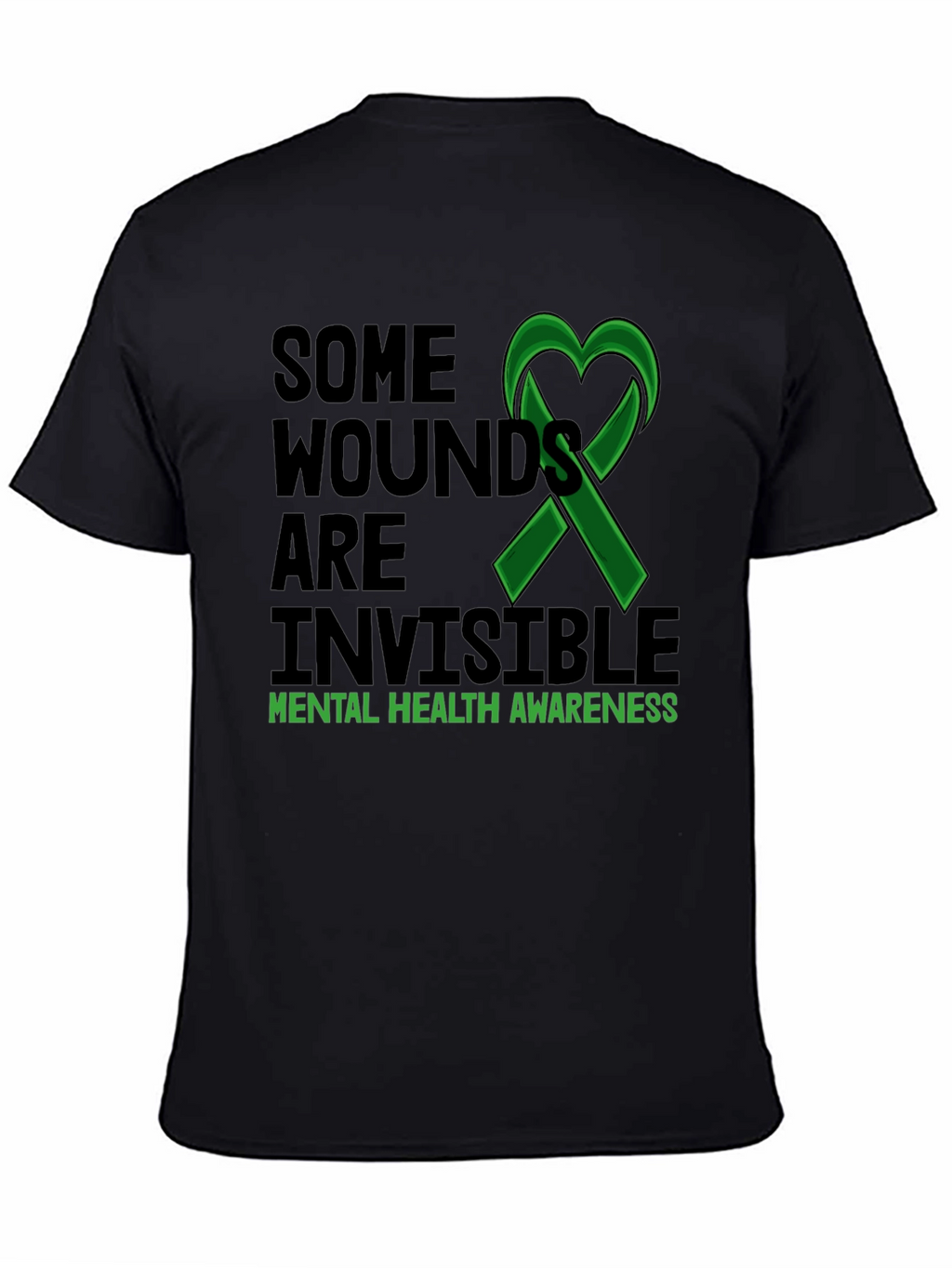 Mental Health Awareness Ribbon T-Shirt