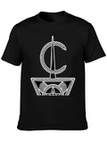 Symbol Graphic Black Tee