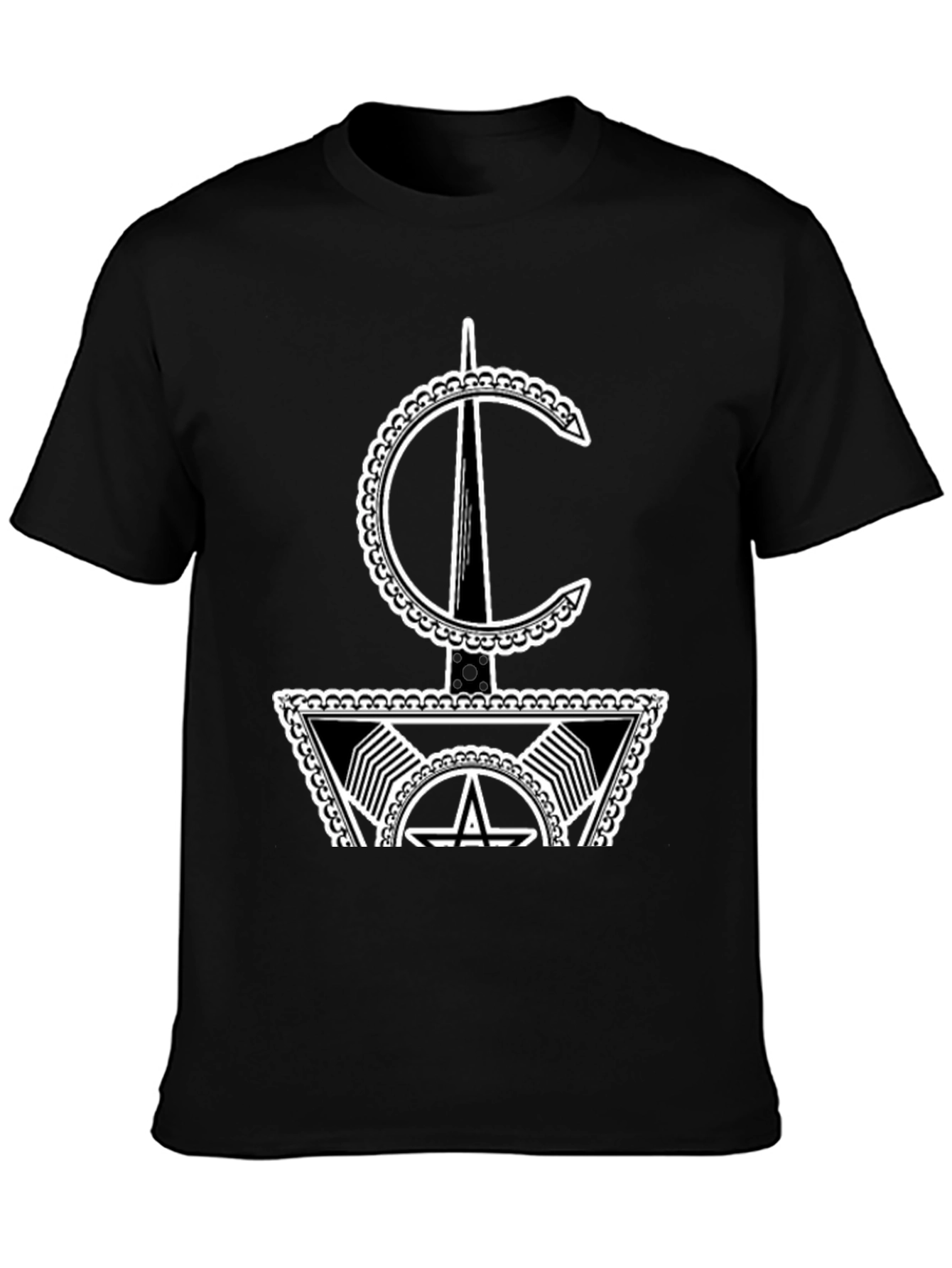 Symbol Graphic Black Tee