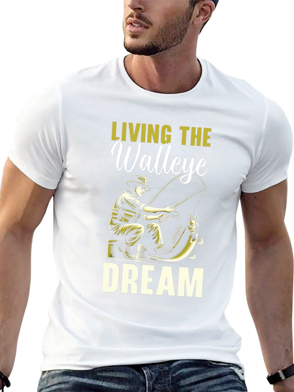 Living the Walleye Dream Graphic T-Shirt
