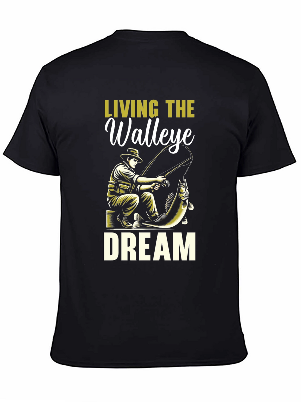 Living the Walleye Dream Graphic T-Shirt
