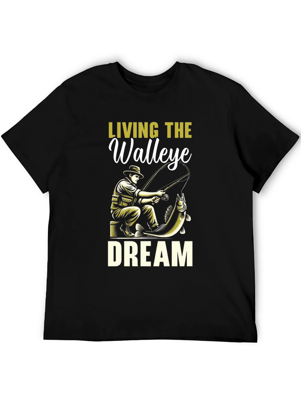 Living the Walleye Dream Graphic T-Shirt