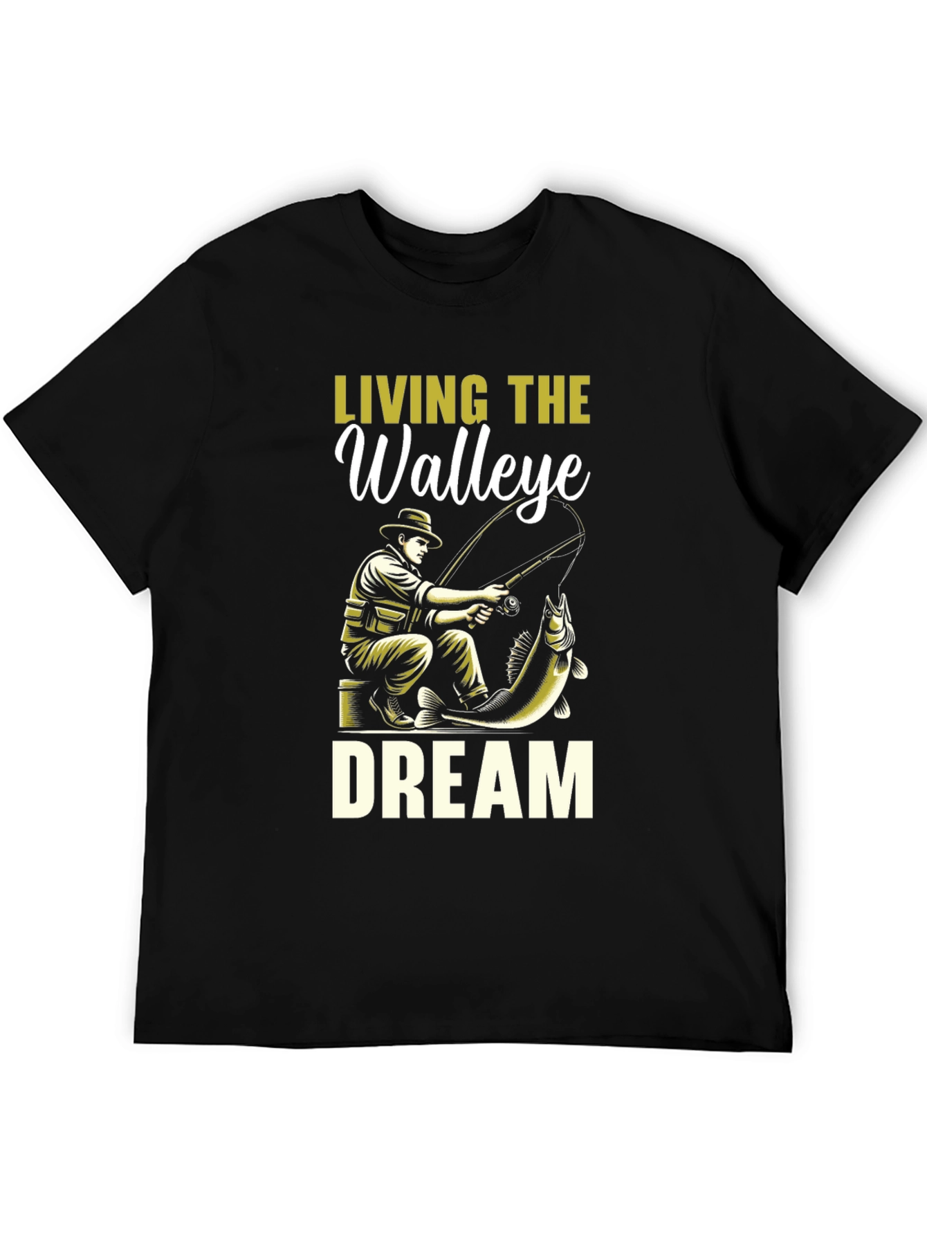 Living the Walleye Dream Graphic T-Shirt