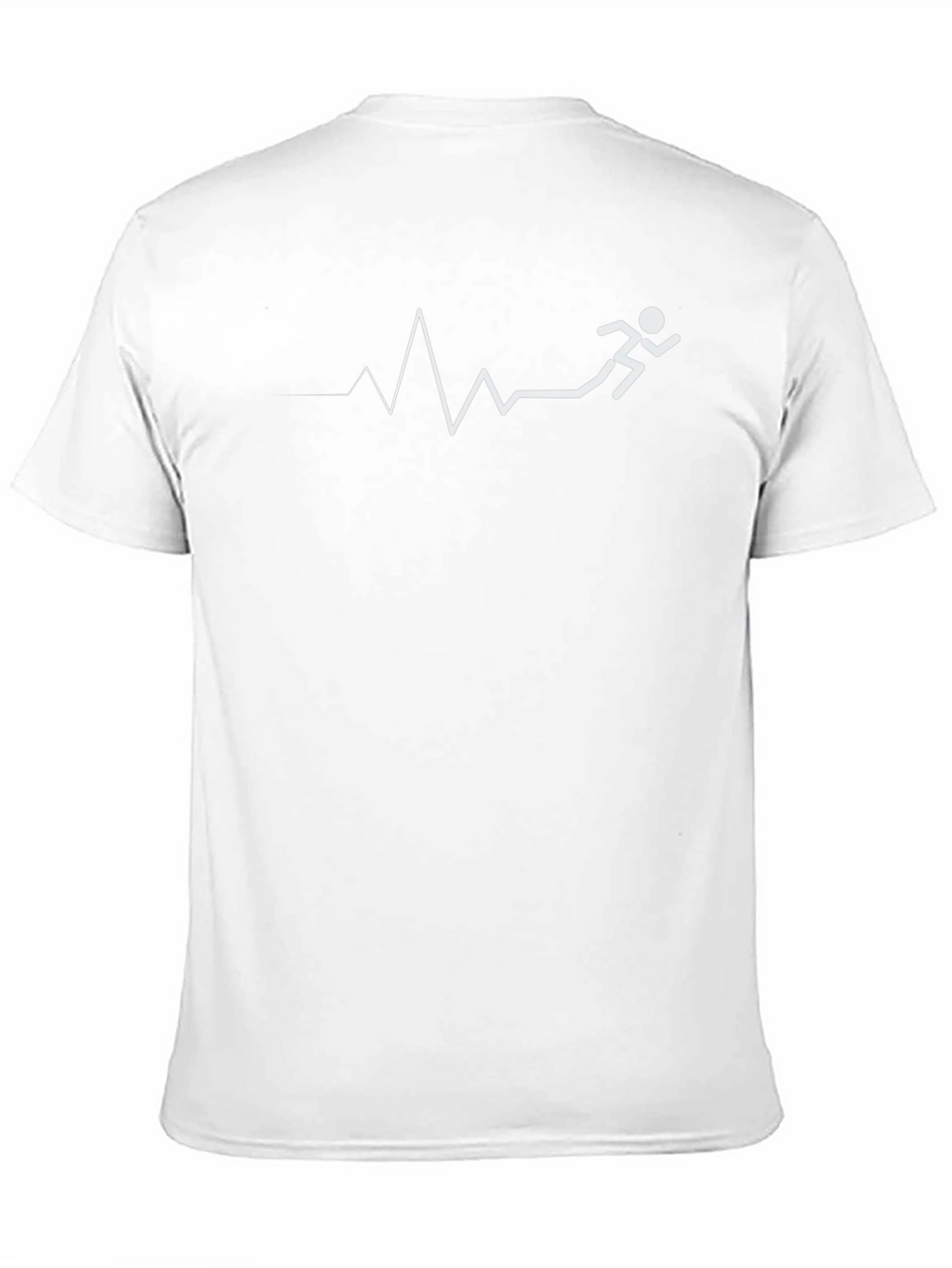 Running Heartbeat T-Shirt - Black