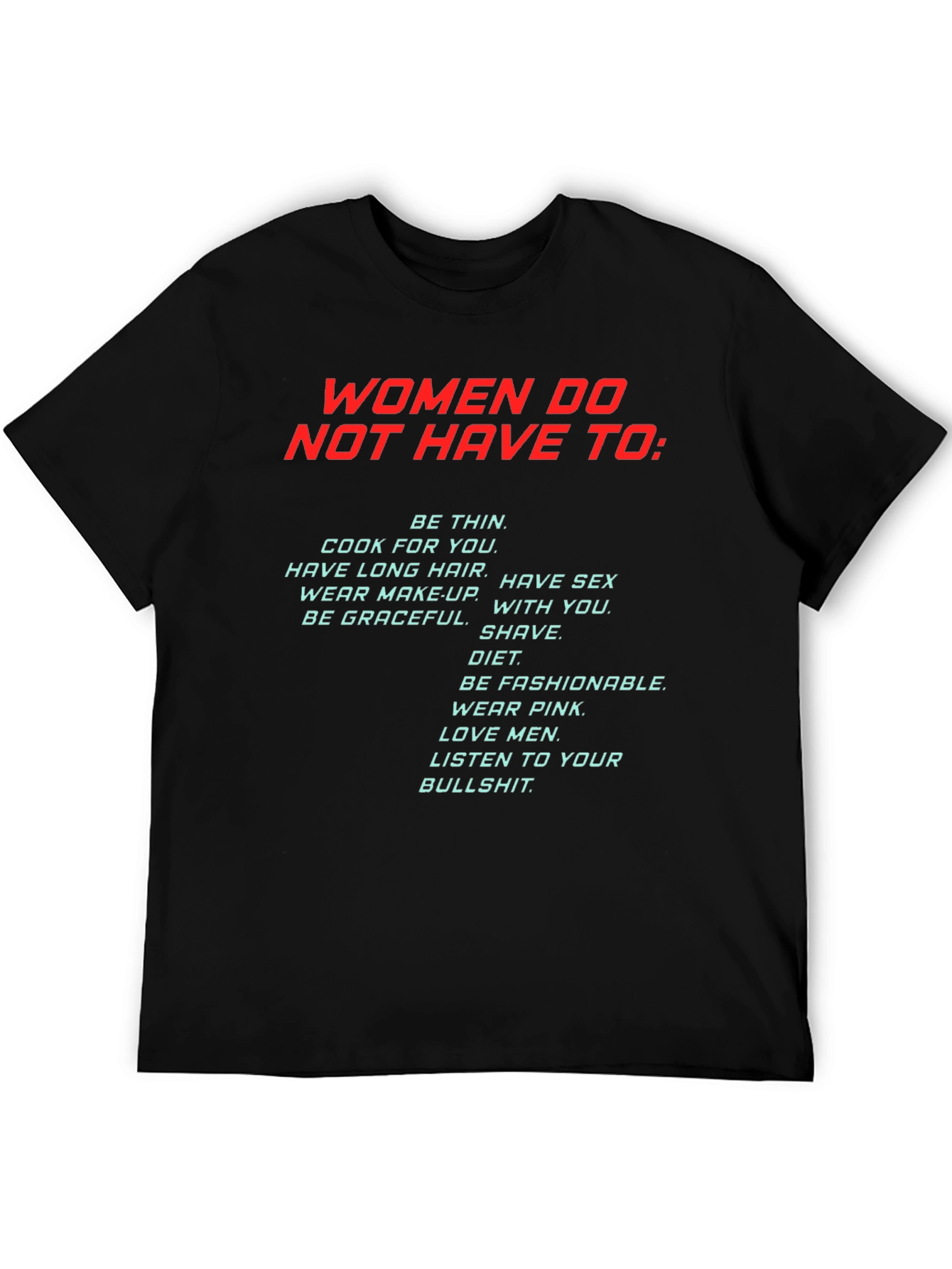 Women Empowerment Slogan T-Shirt