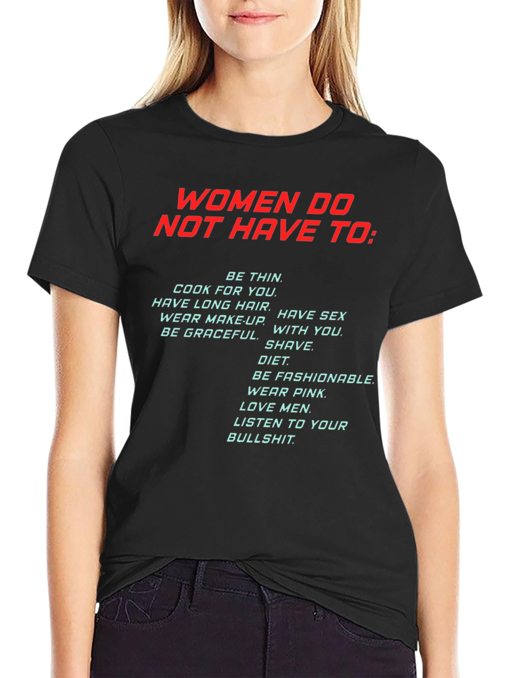 Women Empowerment Slogan T-Shirt