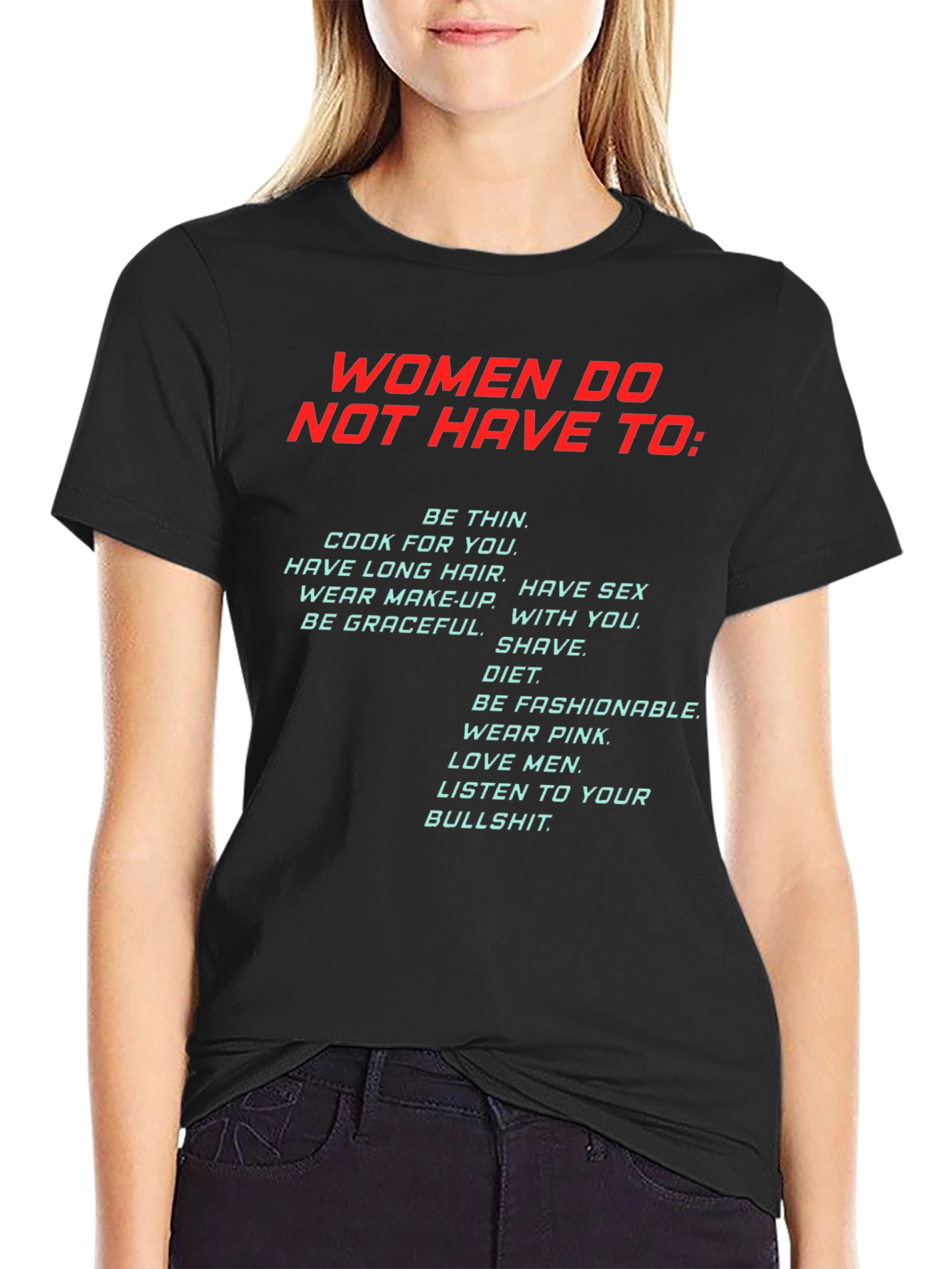 Women Empowerment Slogan T-Shirt