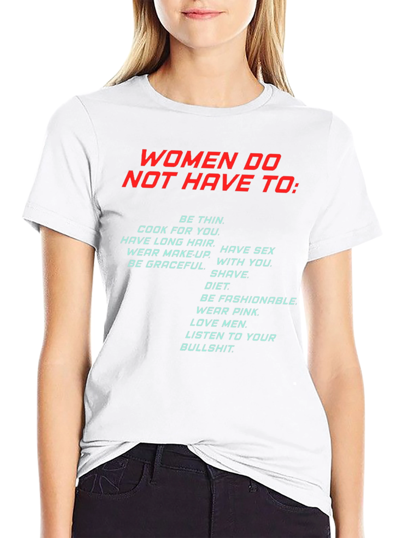 Women Empowerment Slogan T-Shirt