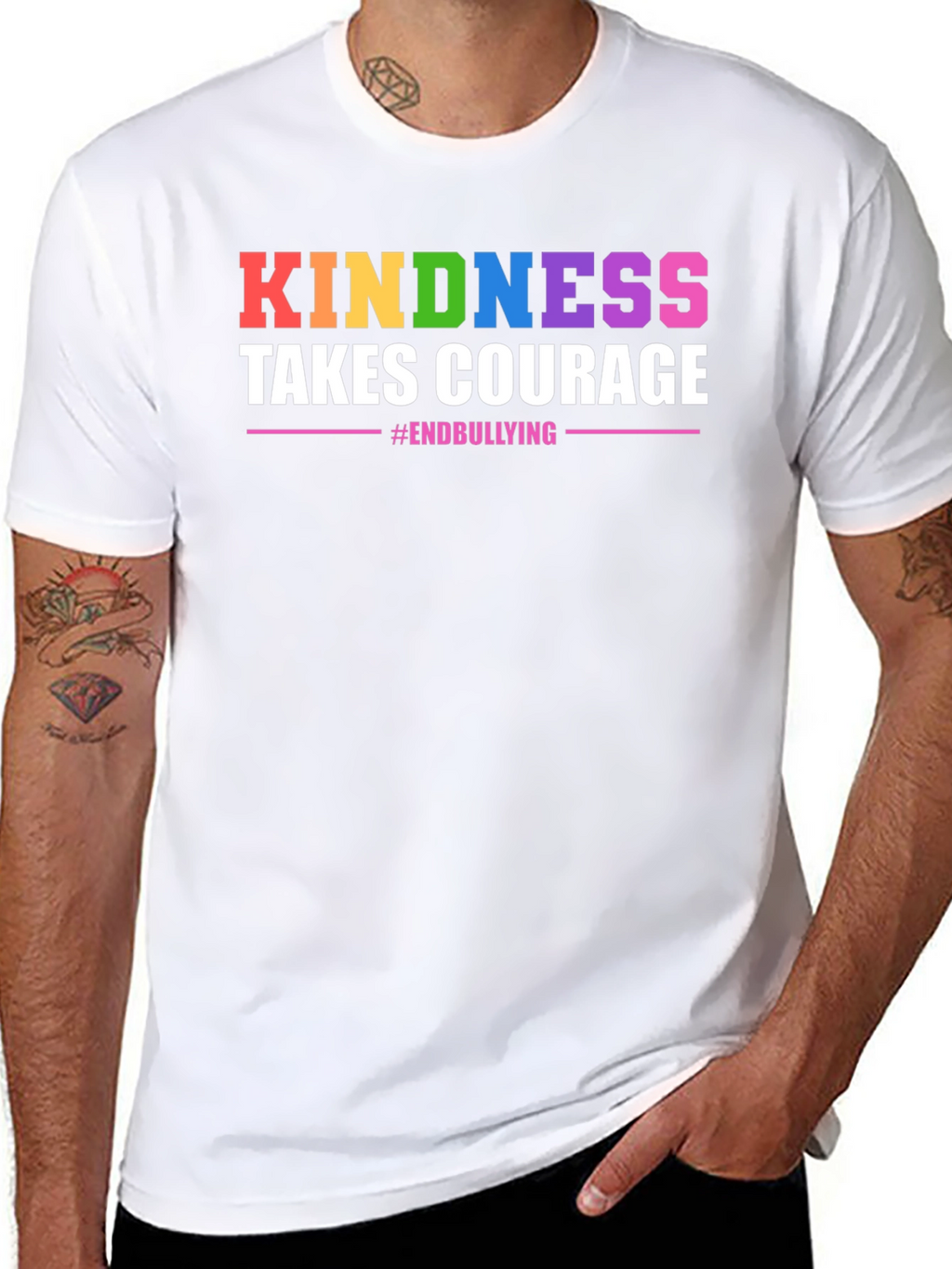Kindness Takes Courage Graphic Tee