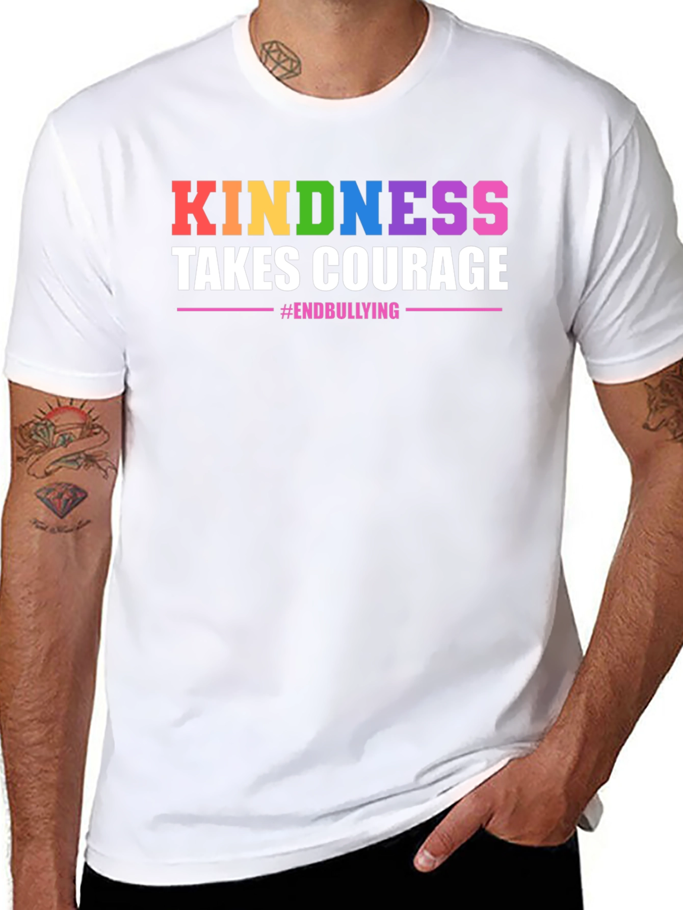 Kindness Takes Courage Graphic Tee