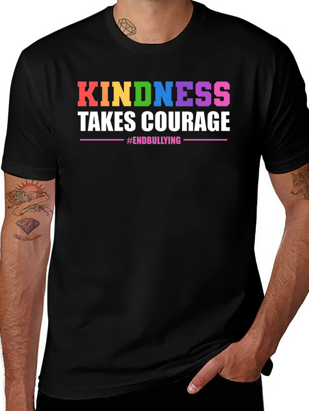 Kindness Takes Courage Graphic Tee