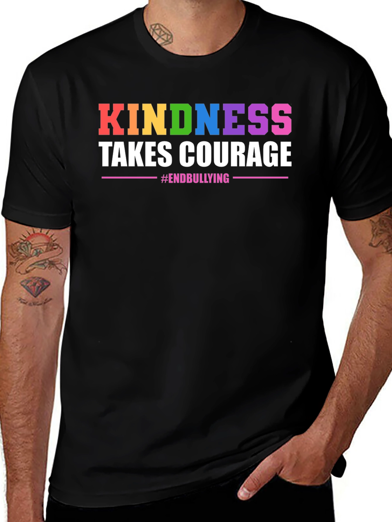 Kindness Takes Courage Graphic Tee