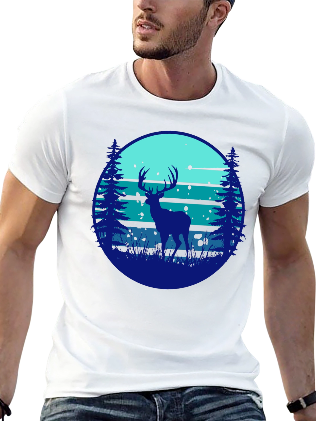 Deer Silhouette T-Shirt