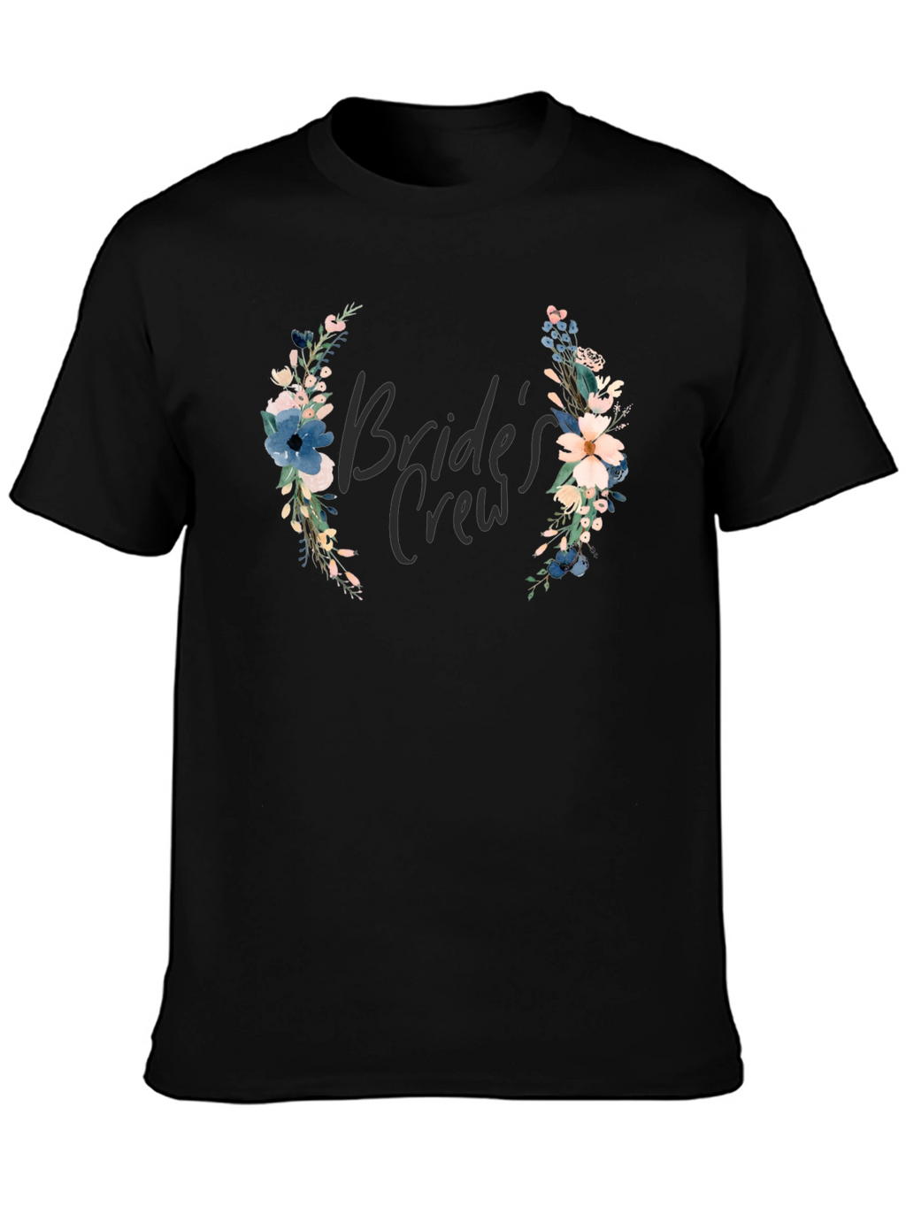 Brides Crew Floral T-Shirt