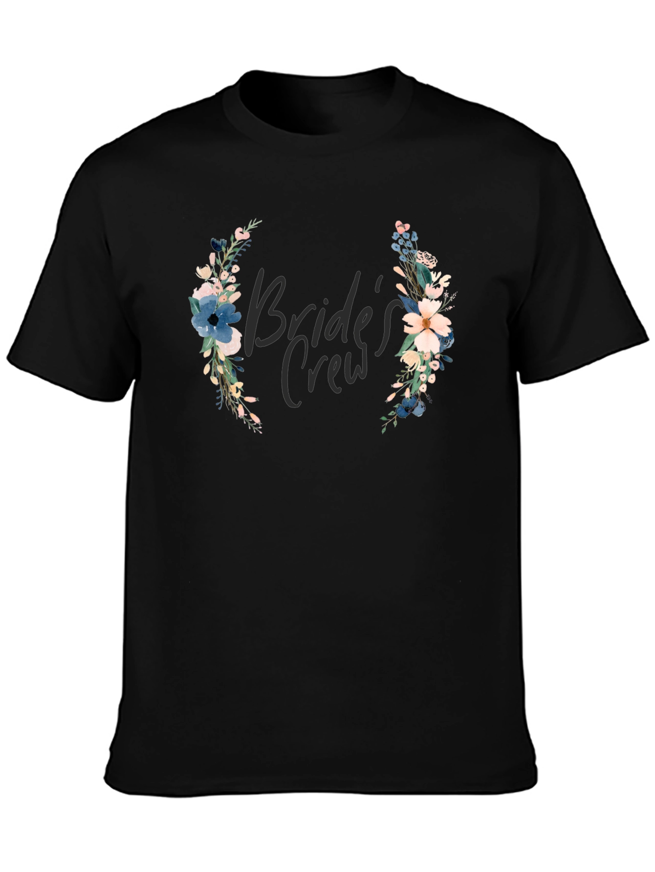 Brides Crew Floral T-Shirt