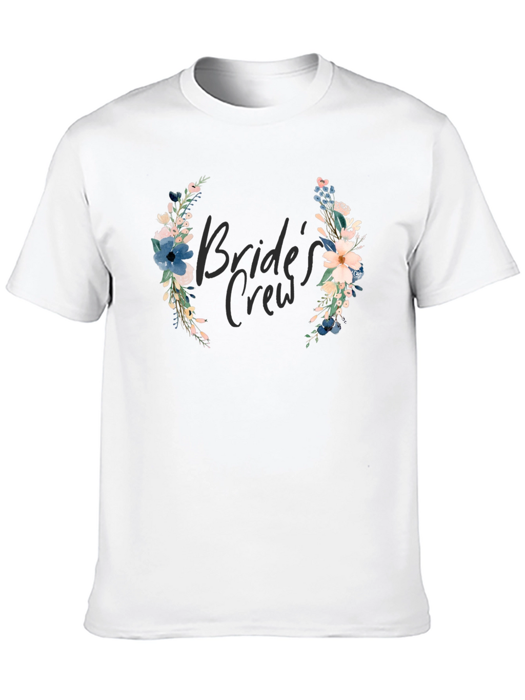 Brides Crew Floral T-Shirt