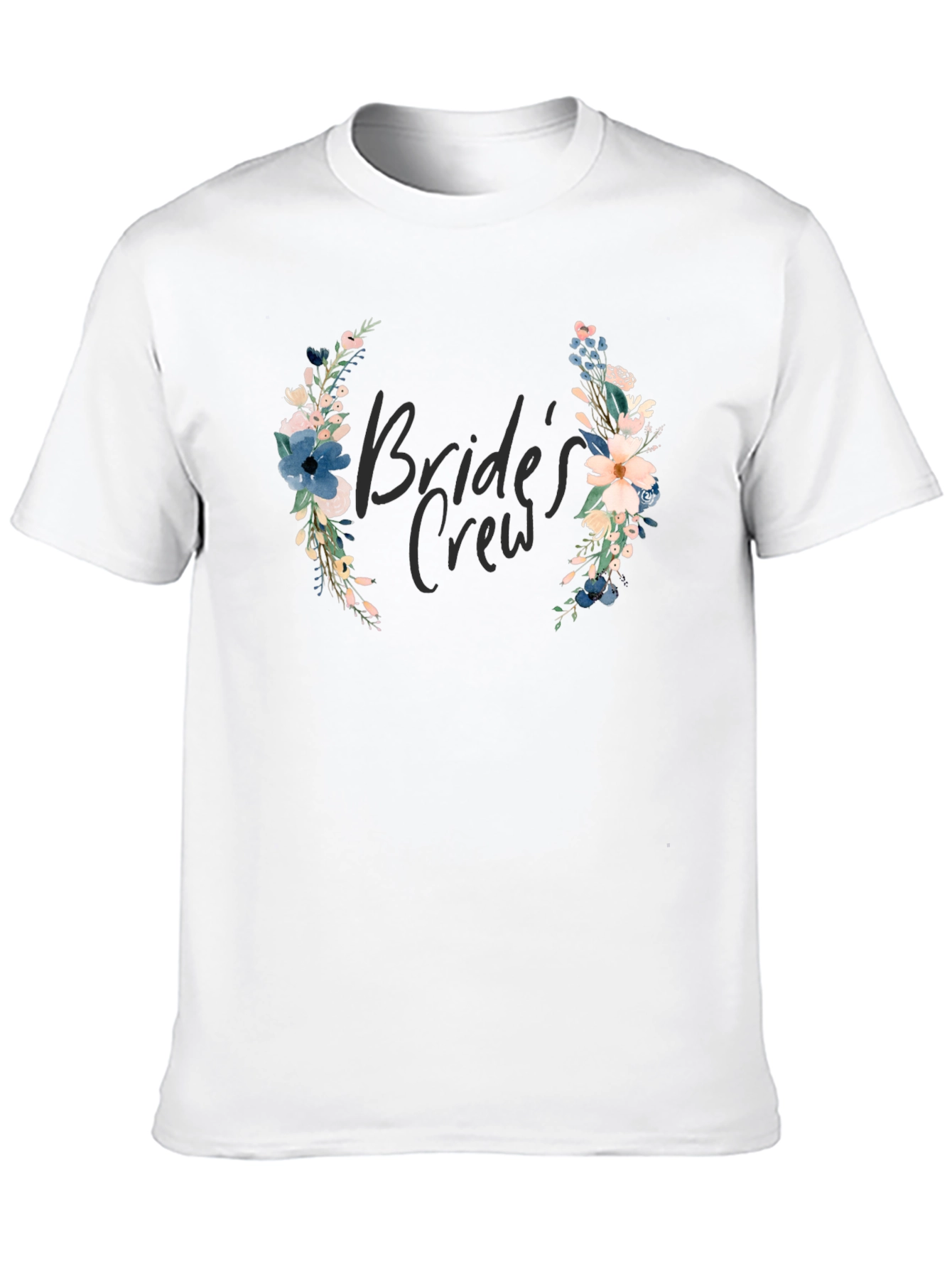 Brides Crew Floral T-Shirt