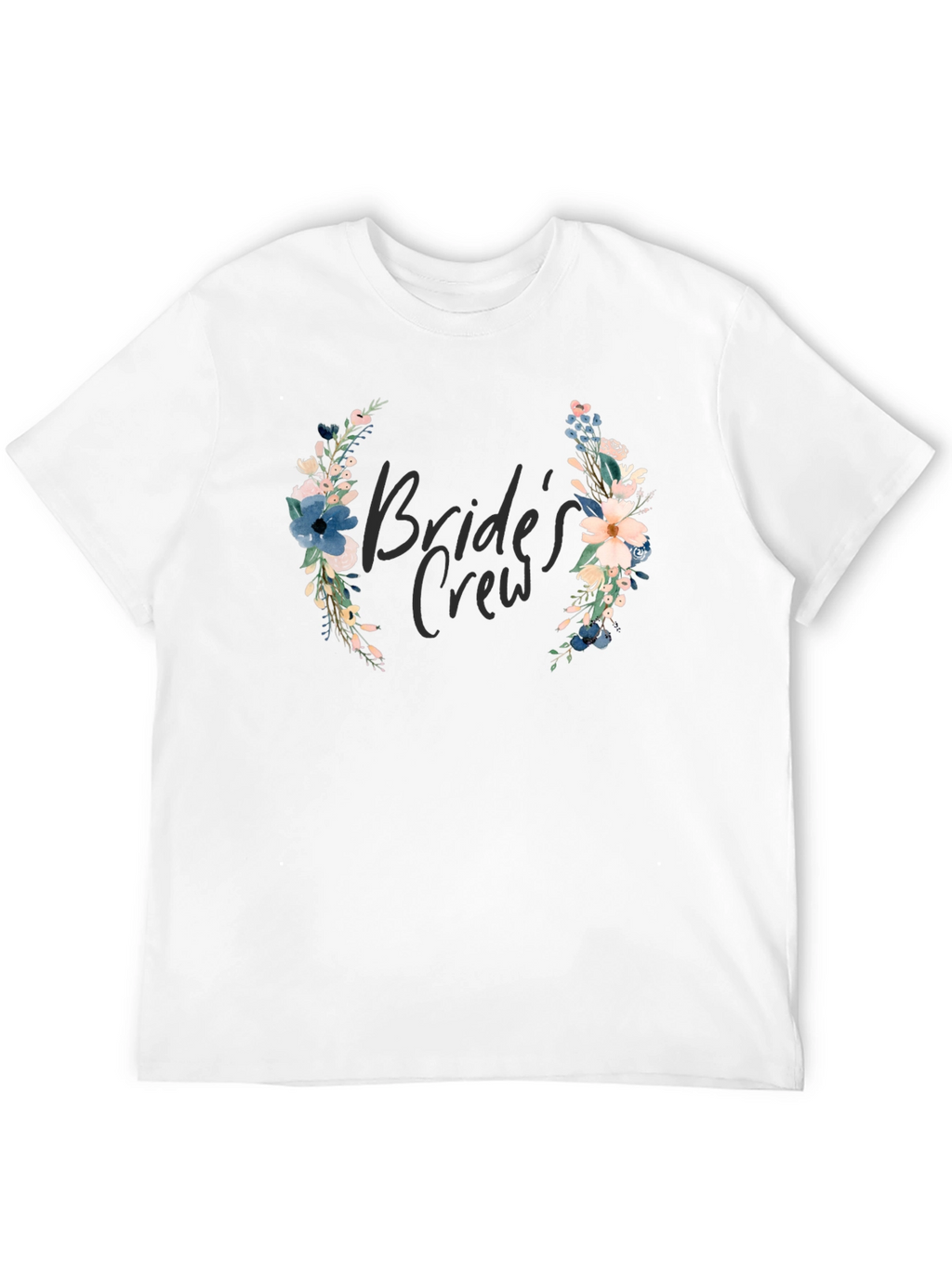 Brides Crew Floral T-Shirt