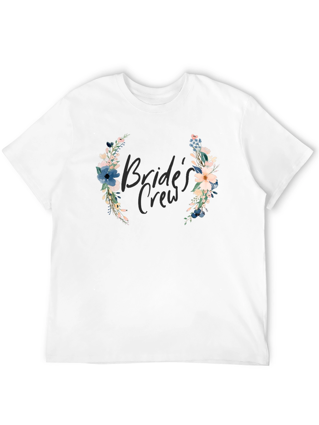 Brides Crew Floral T-Shirt