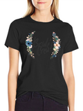 Brides Crew Floral T-Shirt