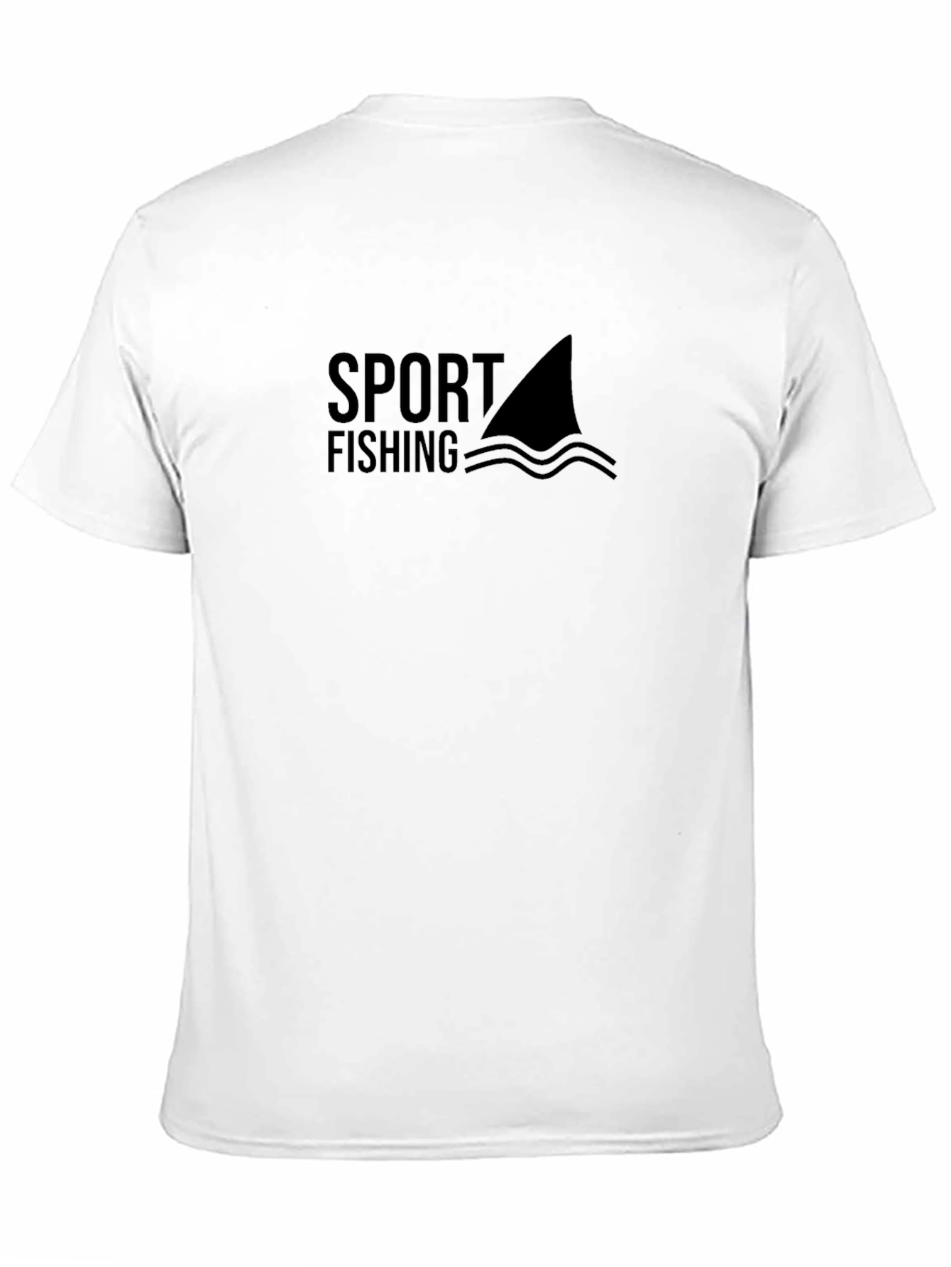 Sport Fishing Shark Fin T-Shirt