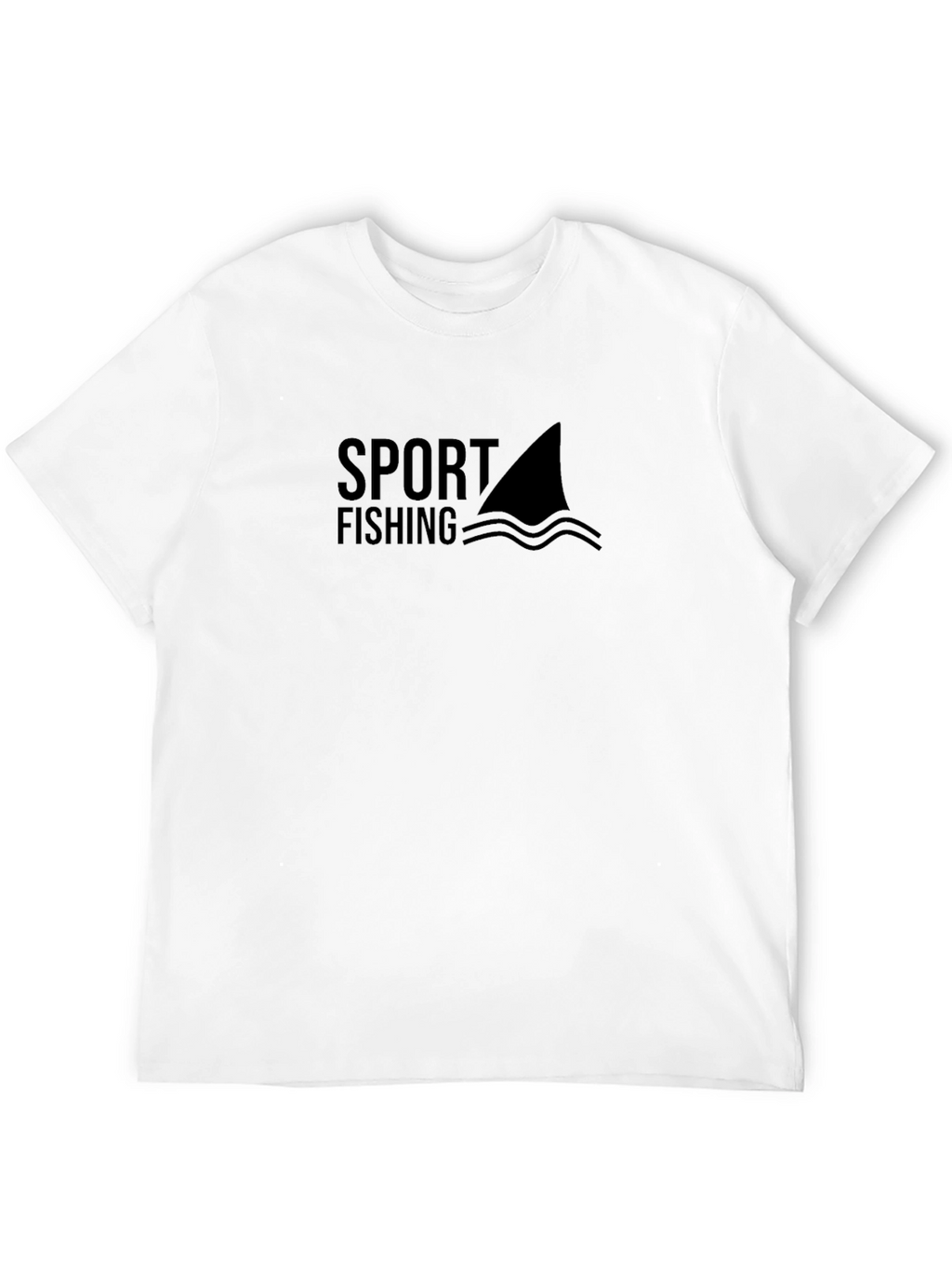 Sport Fishing Shark Fin T-Shirt