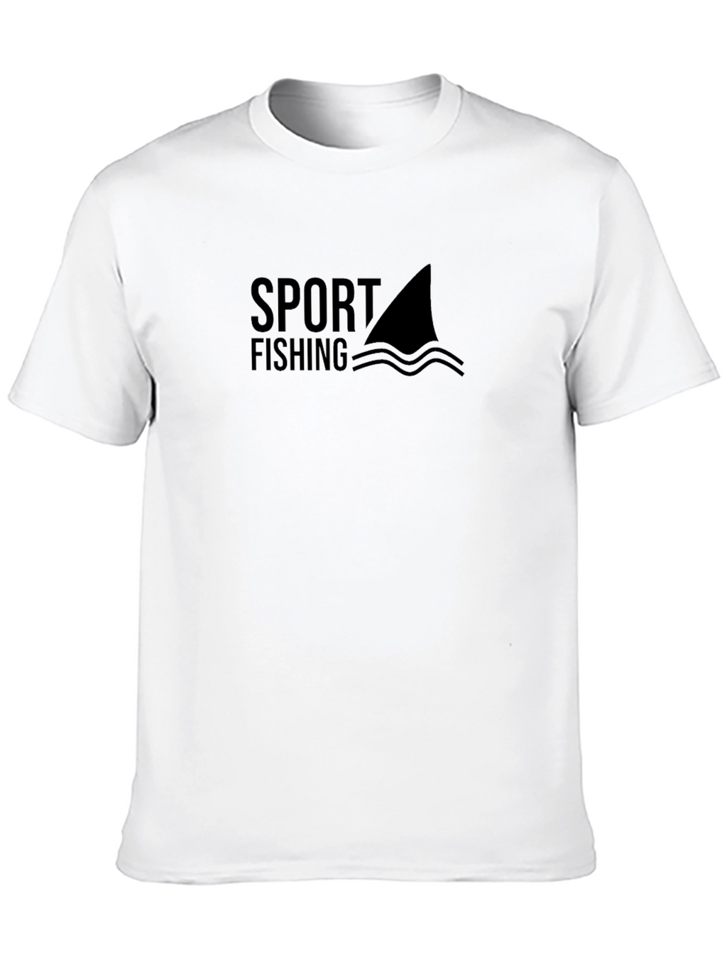 Sport Fishing Shark Fin T-Shirt