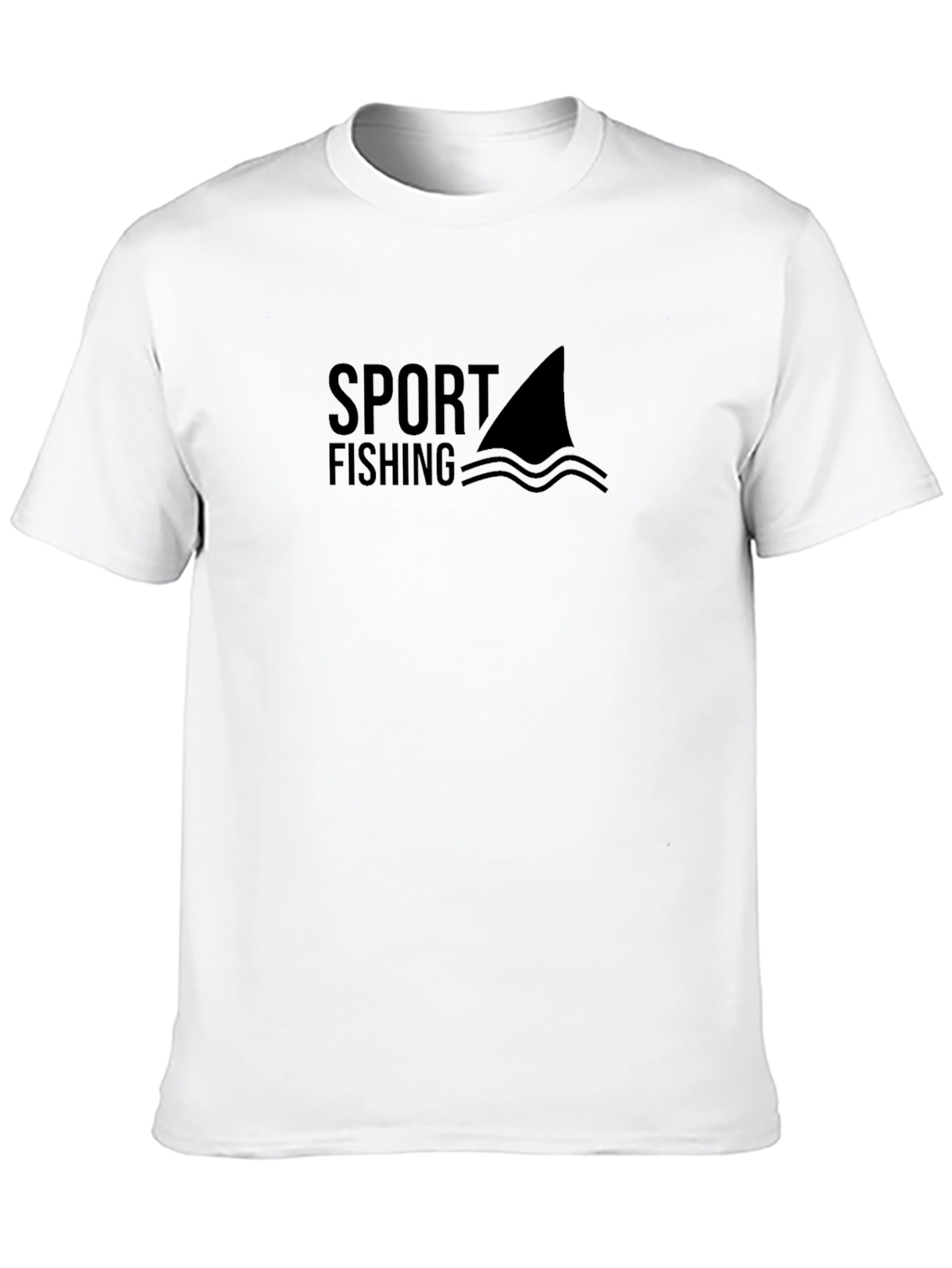 Sport Fishing Shark Fin T-Shirt