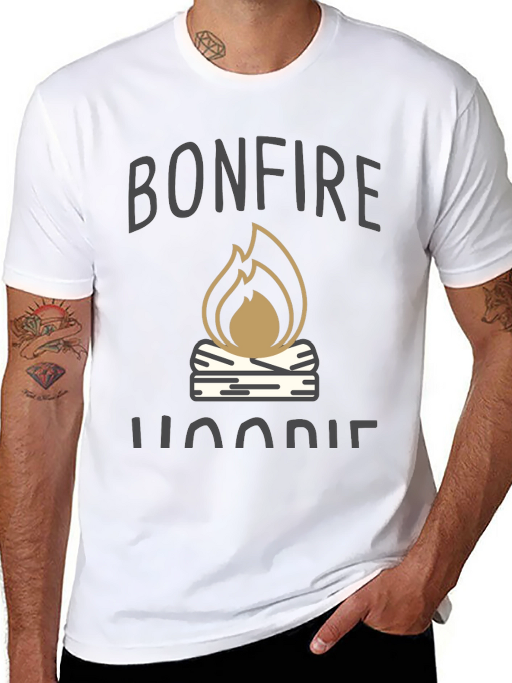Bonfire Hoodie T-Shirt - Cozy Style