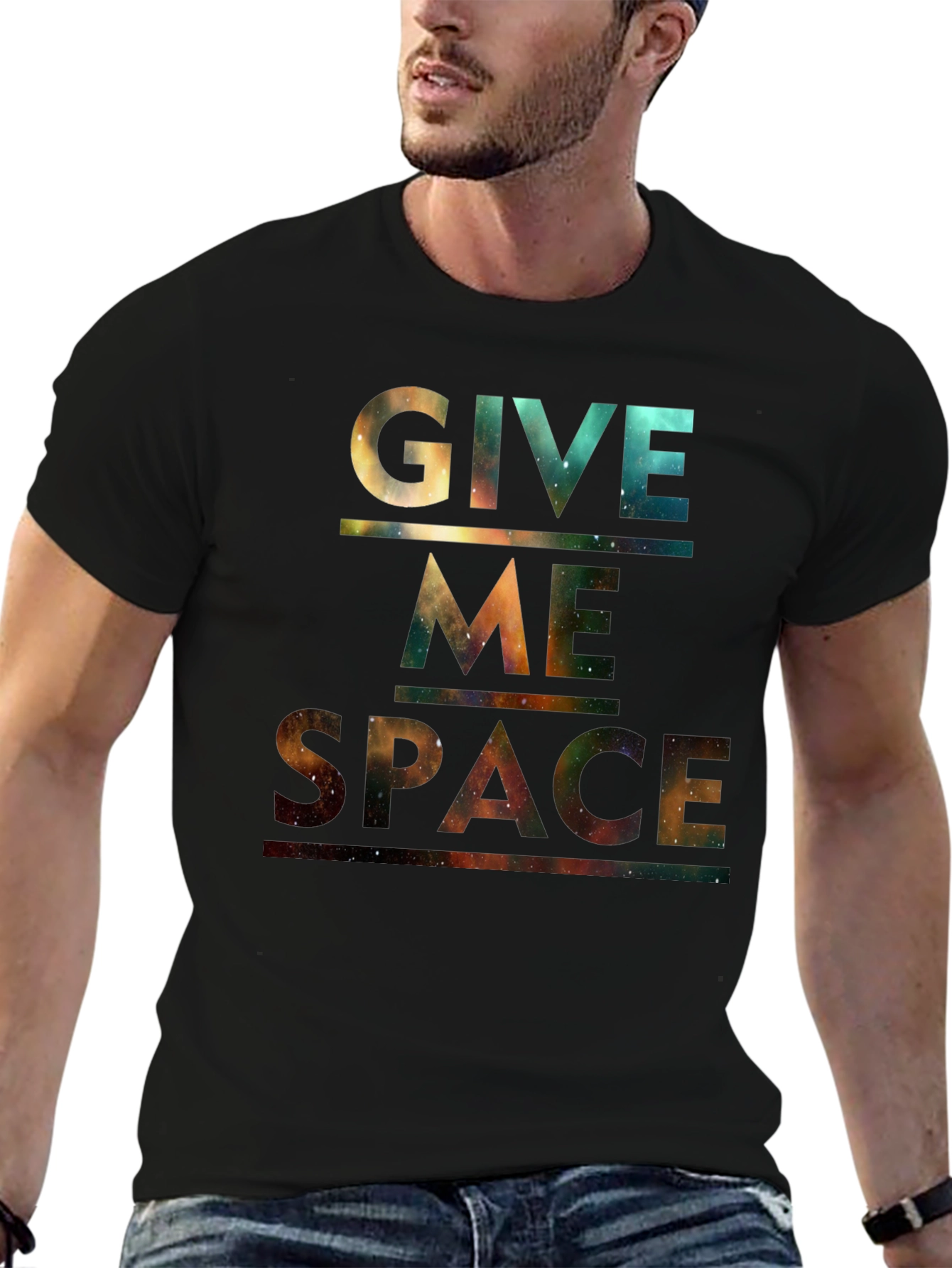 Give Me Space T-Shirt - Galaxy Print