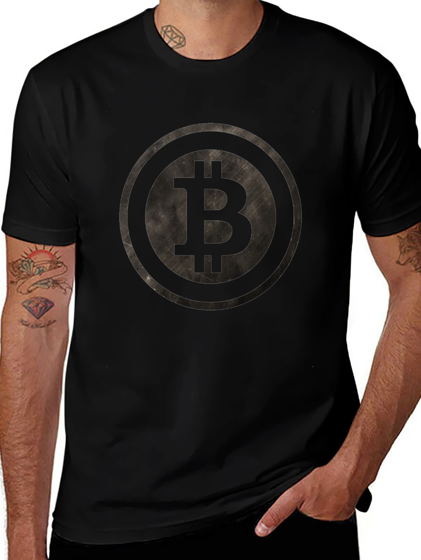 Bitcoin Logo T-Shirt - Cryptocurrency Fashion