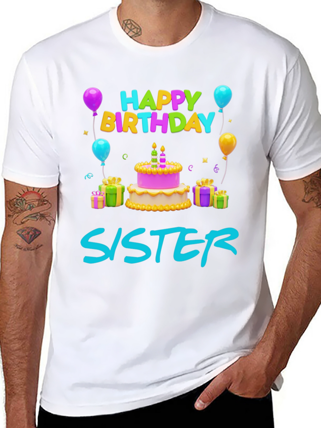 Happy Birthday Sister T-Shirt
