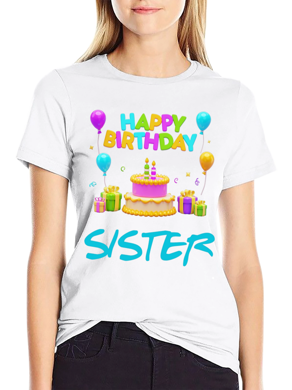 Happy Birthday Sister T-Shirt