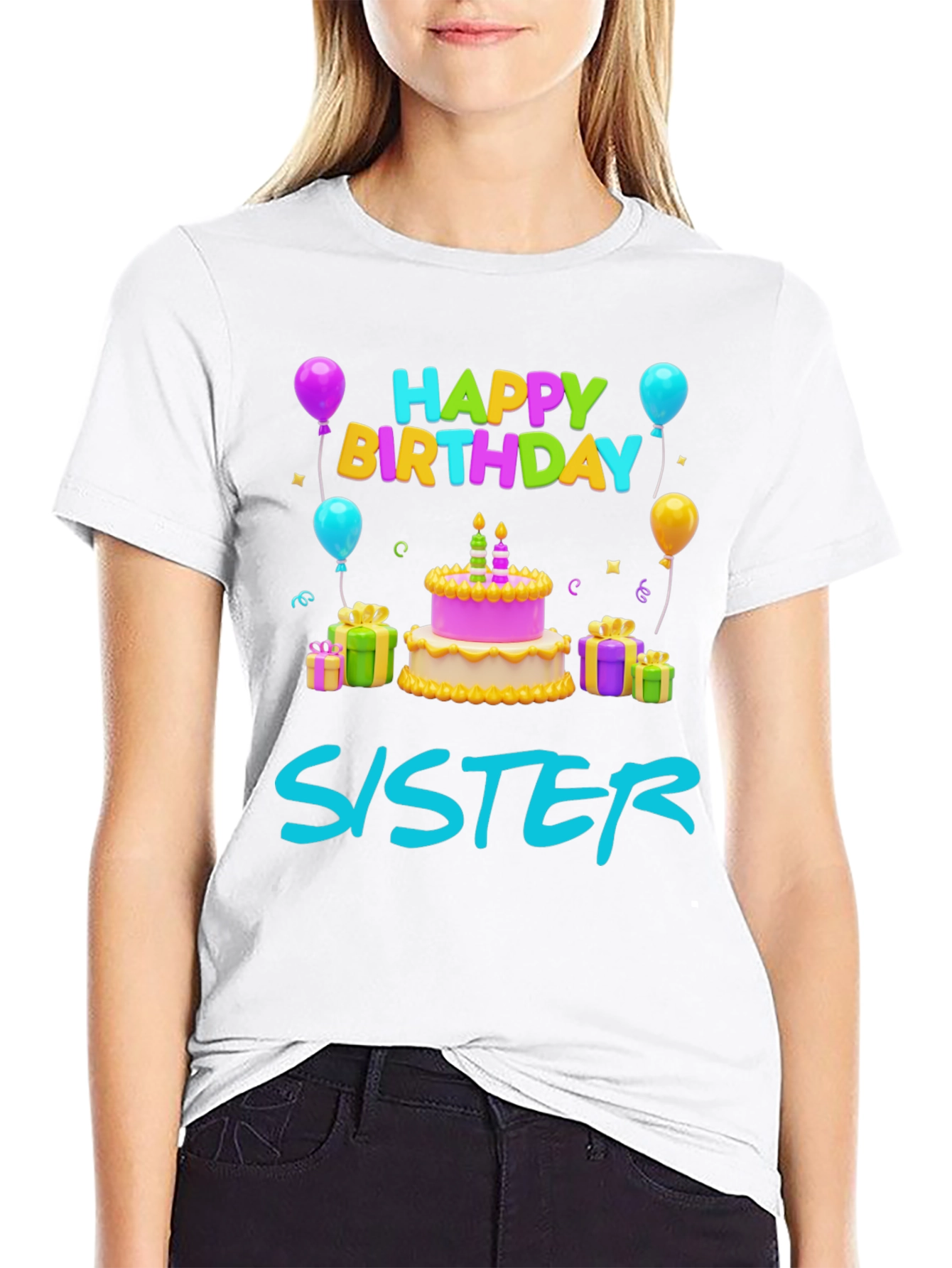 Happy Birthday Sister T-Shirt