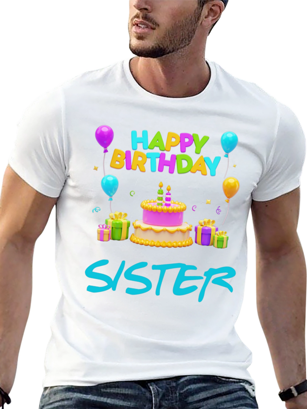 Happy Birthday Sister T-Shirt