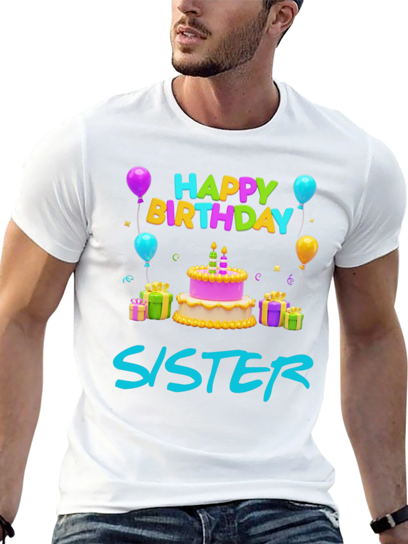 Happy Birthday Sister T-Shirt